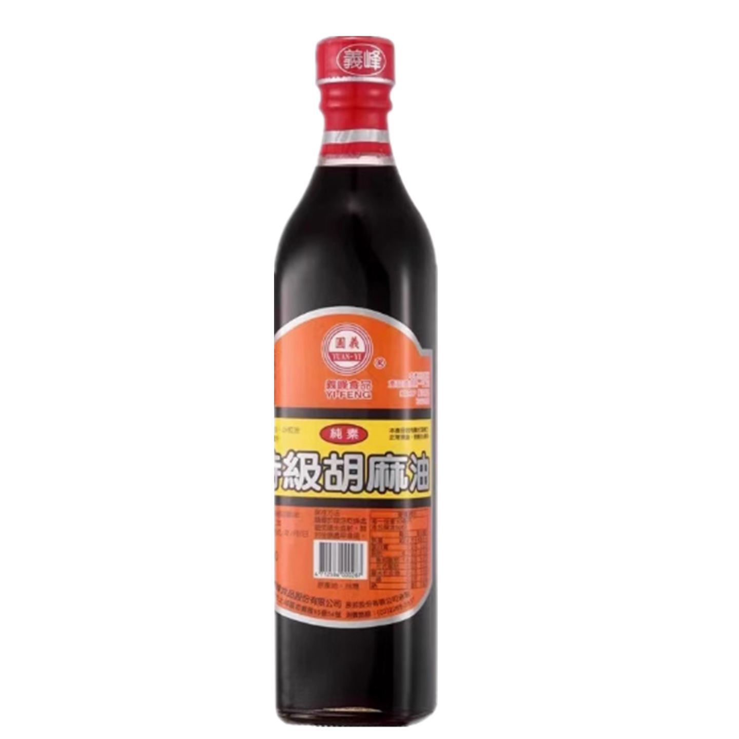 现货台湾义峰食品特接胡麻油500ml*瓶装优质胡麻籽烹饪味滴滴香醇