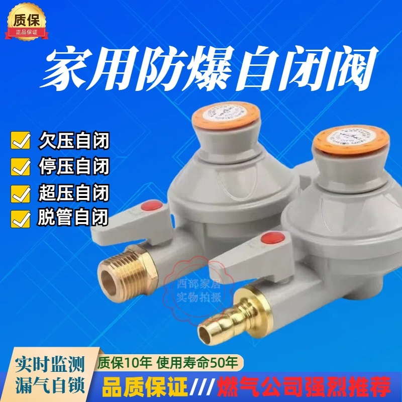 燃气管道自闭阀天然气灶用超压欠压保护壁挂炉热水器安全自闭阀门