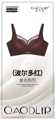 大胸显小超薄聚拢CD杯光面文胸
