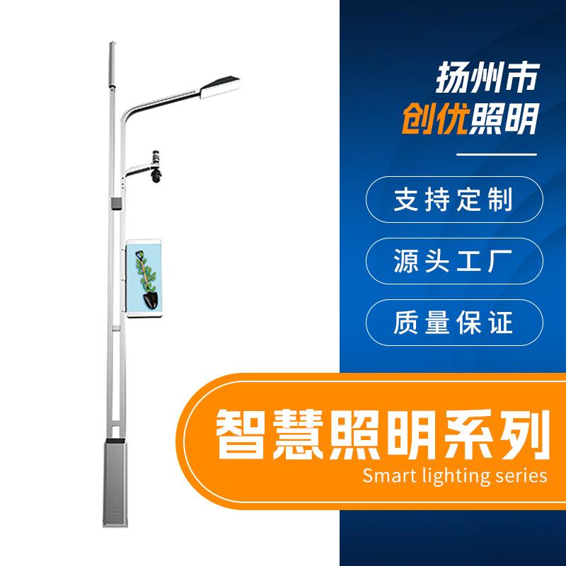 厂家直供智慧路灯城市道路照明监控智能显示一体化LED节能