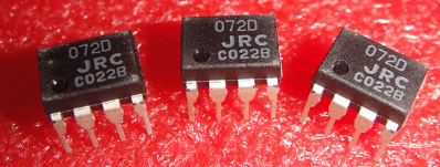 NJM072D JRC072D 072D 双J-FET输入运算放大器全新原装进口