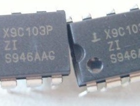 X9C103PIZ X9C103PZI X9C103P 数字控制电位器全新原装进口