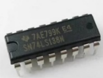 SN74LS138N 3线路至8线路解码器多路解复用器全新原装进口