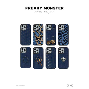 Freaky Monster · 牛仔狂热 · 系列手机壳磁吸手机壳适用于苹果iPhone17Promax/17Pro/16Promax/16Pro