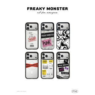 Freaky Monster · 随性标记 · 系列防摔全包苹果磁吸手机壳新款适用苹果17promax/17/16/15