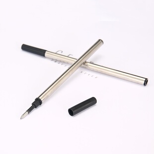 12支包邮110mm水性笔芯 签字笔芯宝珠笔芯0.5蓝黑红色896