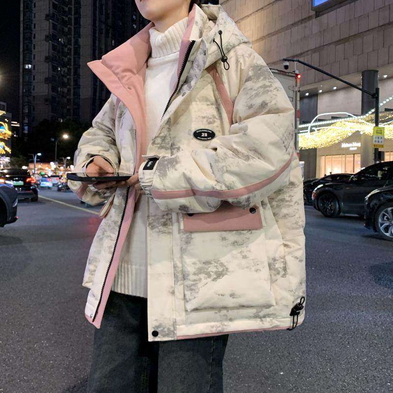 棉服男款冬季保暖加厚连帽棉衣外套青少年初高中学生大童防寒棉袄,运动服/休闲服装,运动套装,淘宝优惠券,粉丝福利购,淘宝优惠卷