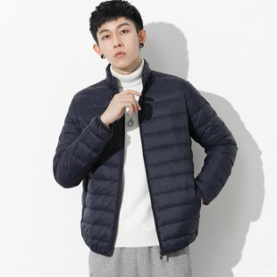 冬季青少年羽绒服内胆男初中学生内穿保暖立领百搭高中生校服神器