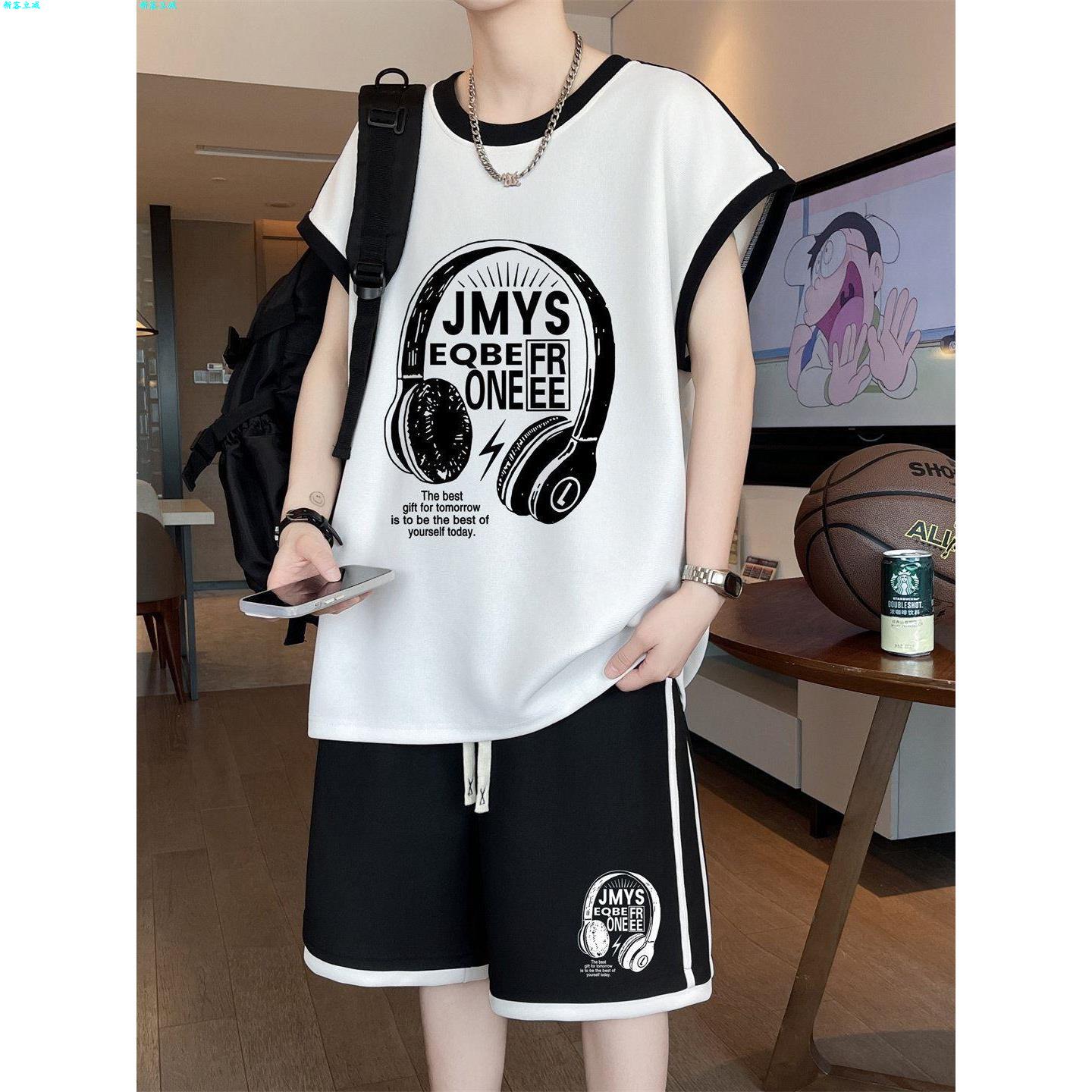 短裤青少年男生背心坎肩薄