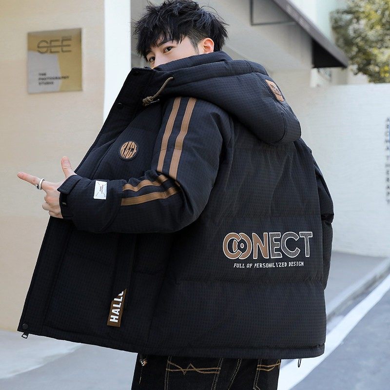 2025新款青少年冬季羽绒服外套男孩初中高中学生潮流韩版大童冬装,运动服/休闲服装,运动套装,淘宝优惠券,粉丝福利购,淘宝优惠卷