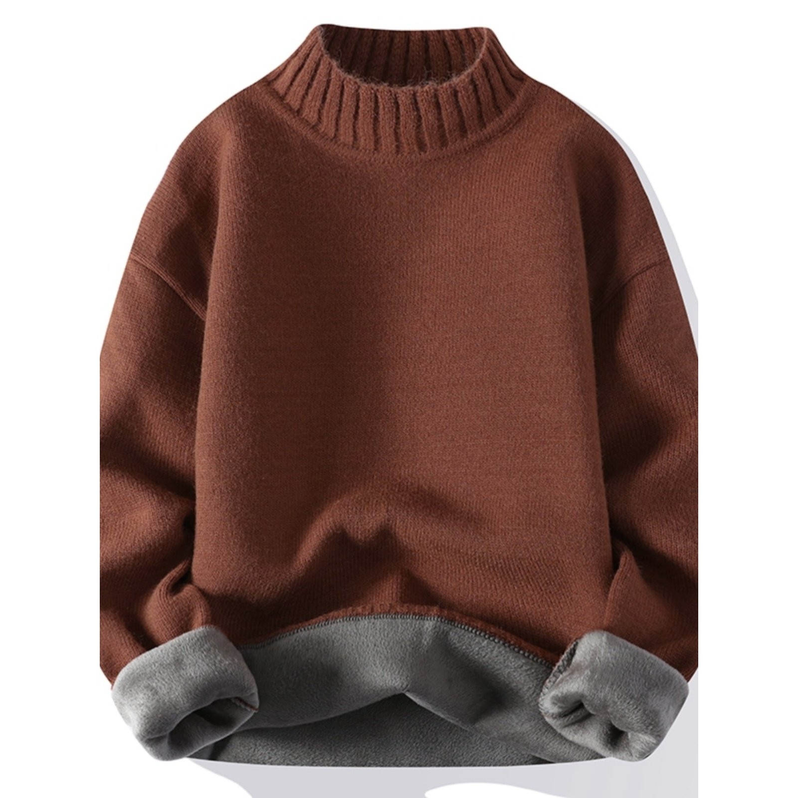 半高领毛衣男加绒加厚2025秋冬季一体绒保暖内搭针织打底衫中学生,户外/登山/野营/旅行用品,作训外套/套装/野战套装,淘宝优惠券,粉丝福利购,淘宝优惠卷