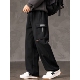 美式 新款 宽松直筒工装 长裤 青少年裤 潮牌百搭休闲运动裤 子男春秋季