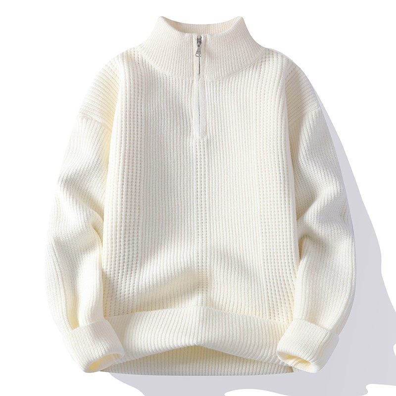 秋冬季半拉链立领毛衣男士宽松加厚保暖线衣服百搭内搭打底针织衫,户外/登山/野营/旅行用品,作训外套/套装/野战套装,淘宝优惠券,粉丝福利购,淘宝优惠卷