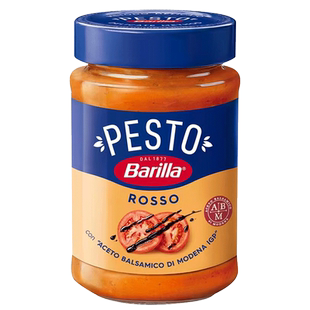 Barilla百味来香蒜奶酪风味意大利面酱200g 进口番茄意面酱意粉酱