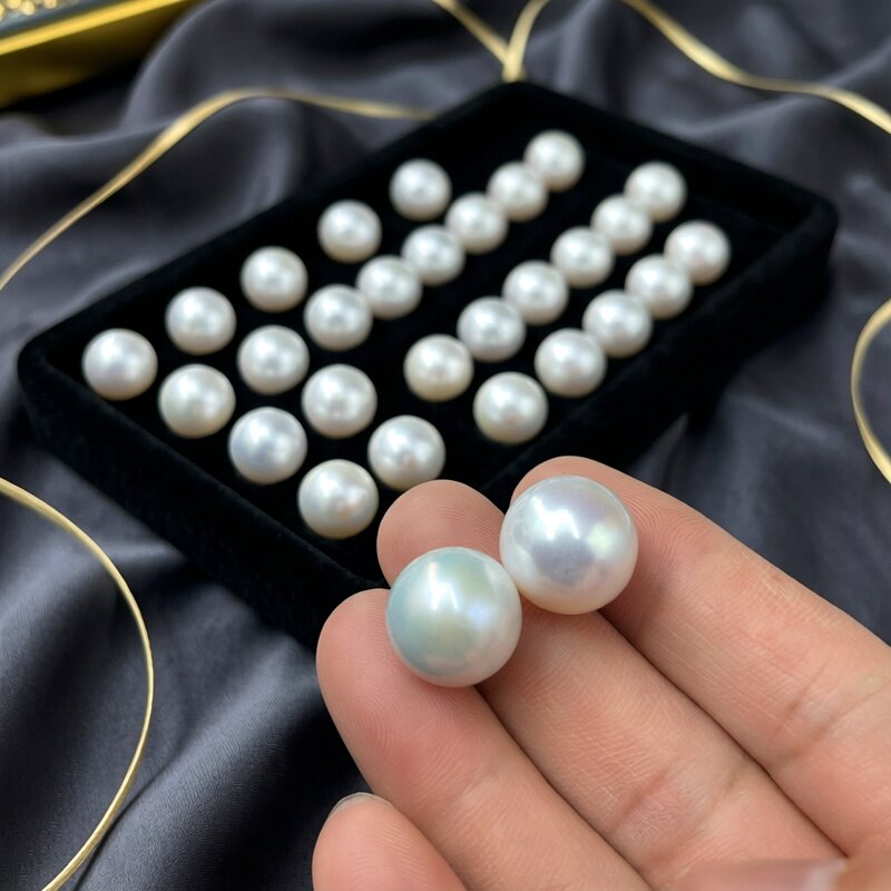 14-15mm强光淡水珍珠裸珠DIY