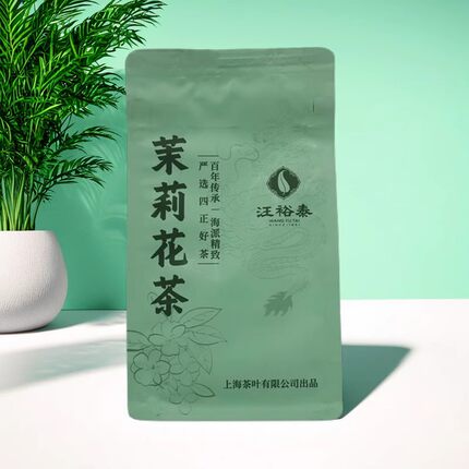 新品上市 汪裕泰 花茶 一级茉莉花茶散茶袋装100g