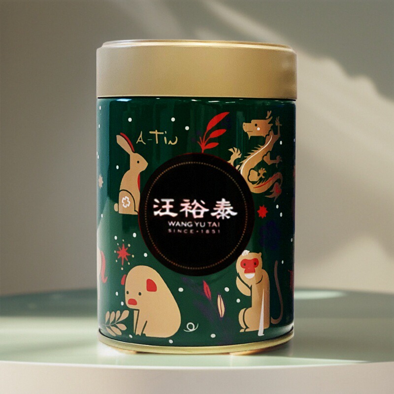 汪裕泰西湖龙井新老包生肖罐