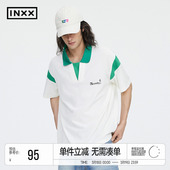 复古Polo衫 美式 男短袖 小众时尚 INXX T恤衫 Standby