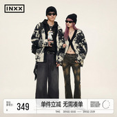 情侣款 明星同款 宽松慵懒冬季 设计感针织开衫 毛衣 INXX仿貂毛时尚