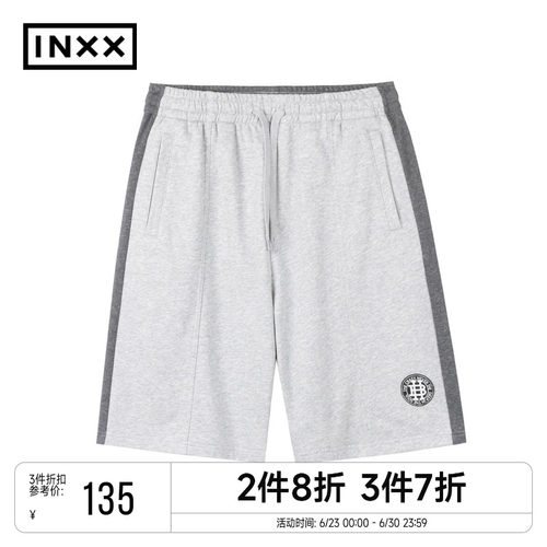 针织休闲裤INXX短裤美式