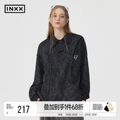 机能感翻领polo衫 INXXAPYD 时尚 男绑带结构设计套头卫衣上衣