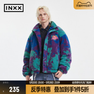 【INXX】Standby 彩色仿羊羔毛棉服男夹克棉衣时髦外套冬