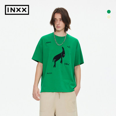 INXX美式重磅短袖T恤男女同款
