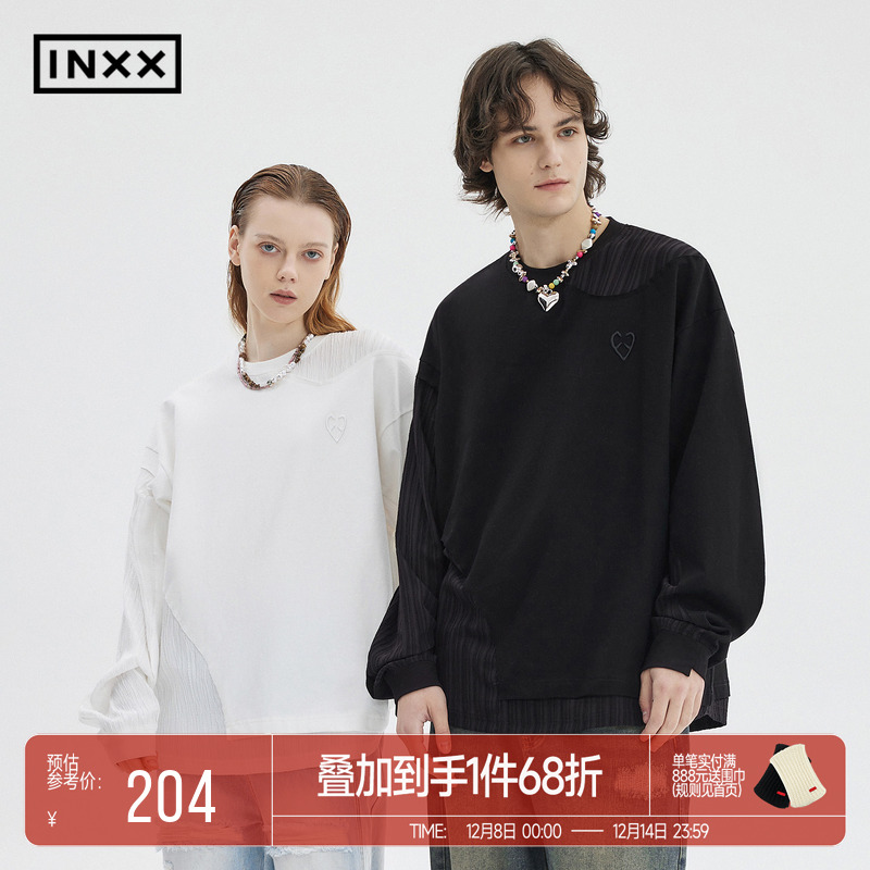 INXX宽松长袖休闲男女同款