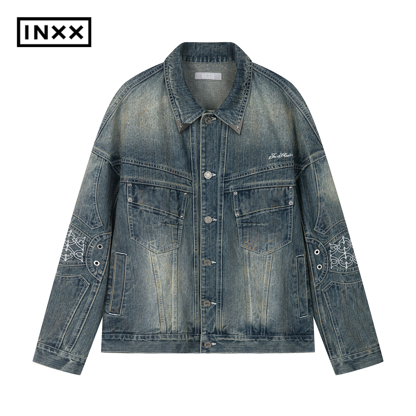 INXX洗褪牛仔外套男女同款XSF3141433