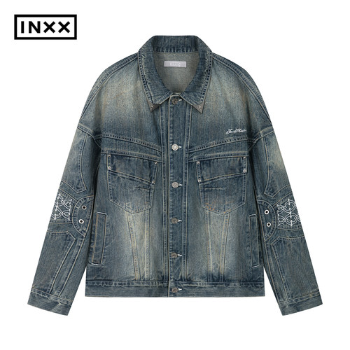 INXX洗褪牛仔外套男女同款XSF3141433