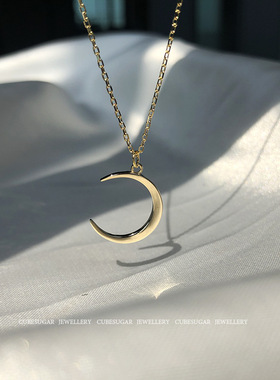 纯银小众设计ins冷淡风锁骨链