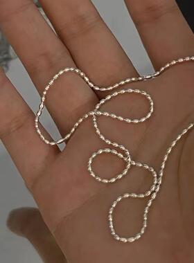 925银米珠链女爆款项链