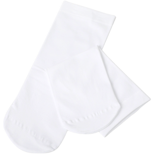 拉丁舞袜成人女舞蹈袜芭蕾专用练功袜短袜儿童白色跳舞长袜丝袜子