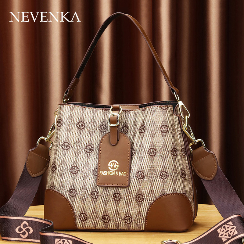 包包女包高级感水桶包女士斜挎包2023新款大容量百搭送妈妈手提包,箱包皮具/热销女包/男包,水桶包,淘宝优惠券,粉丝福利购,淘宝优惠卷