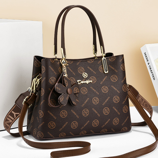 高级感手提包送妈妈礼物大气斜挎包秋冬复古2023新款女包大容量