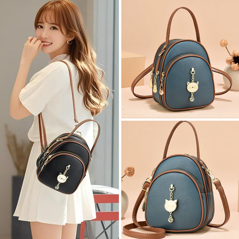 2024新款可爱斜挎包两用双肩包儿童小包包中大童单肩女童少女学生