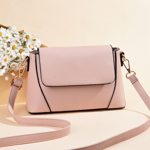 包包2023新款包包夏季斜挎包女简约粉色信封包送妈妈大容量轻单肩