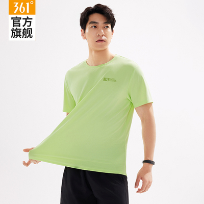 361透气速干短袖上衣男