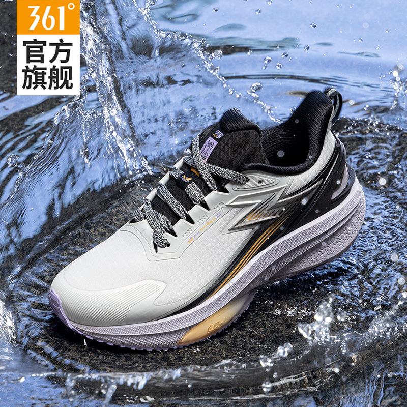 361雨屏防泼水跑步鞋减震防滑