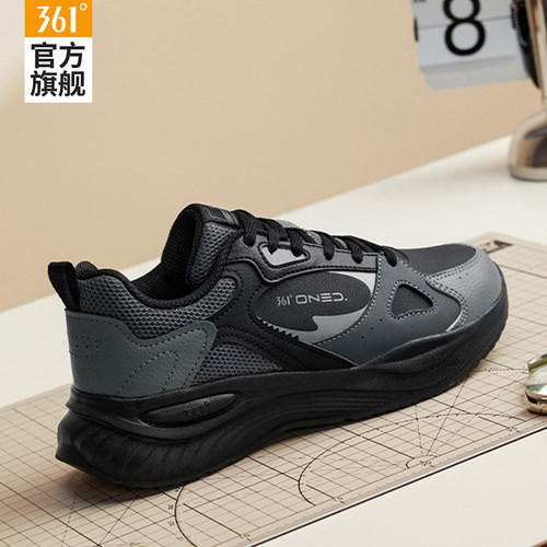 361运动鞋女鞋皮面防水休闲鞋