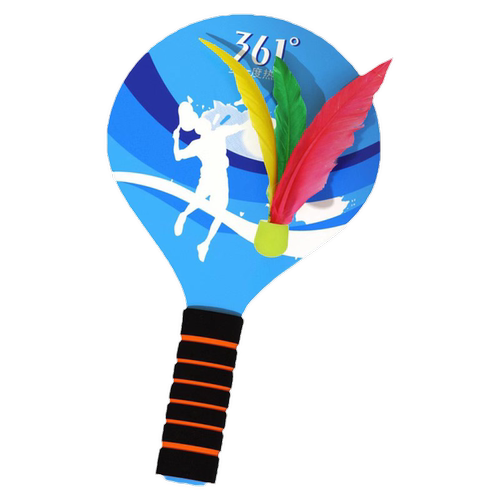 361儿童趣味板子羽球拍套装家庭亲子互动神器室内户外运动不伤手