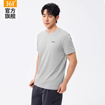 361运动t恤男款透气速干圆领短袖