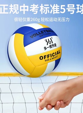 361排球中考学生专用硬式5号高弹球小学生儿童训练球成人比赛排球