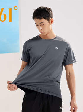 361运动T恤男2025夏季新款轻薄速干衣短袖男士t恤宽松健身跑步服