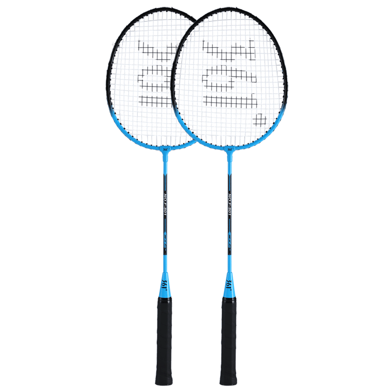 361°羽毛球拍铁合金双拍套装