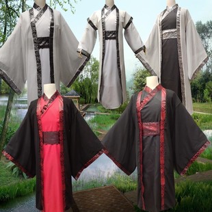 成人古装男士大臣丞相官员外商人汉服古代诗人郎中舞台剧演出衣服