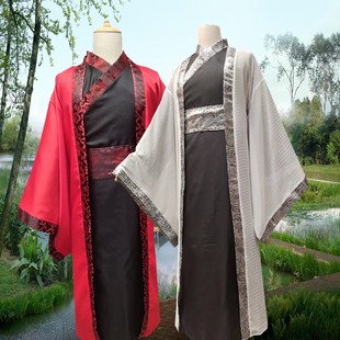 古装男成人影视课本剧靳柯刺秦王大臣丞相官员汉服舞台剧演出衣服