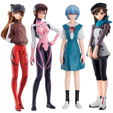 【现货】日版 EVA PORTRAITS 明日香 绫波丽 铃原樱 盒蛋手办