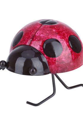 Tooarts铁艺瓢虫摆件户外雕塑园林景观花园庭院七星瓢虫装饰挂件