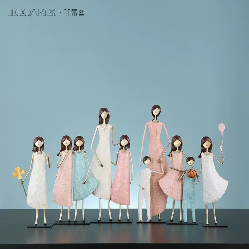 工艺品摆件TOOARTS铁艺送礼北欧